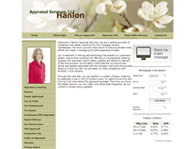 Tablet Screenshot of hanlonappraisals.com